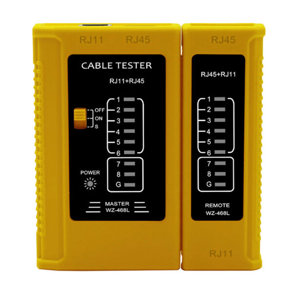 Professional RJ45 Cable lan tester Network Cable Tester RJ45 RJ11 RJ12 CAT5 CAT6 UTP LAN Cable Tester Networking Tool Monden N20 5