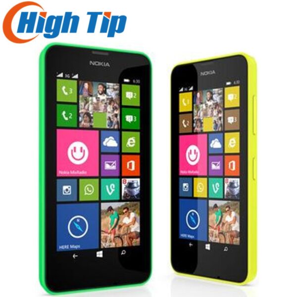 Dual Sim phone Refurbished Original Nokia Lumia 630 windows phone 8.1 Snapdragon 400 Quad Core 4.5 1