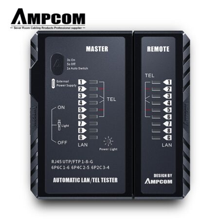 AMPCOM Network Cable Tester rj45 RJ11 Network LAN Ethernet RJ45 Cable Tester tool LAN Networking Tool network Repair 1