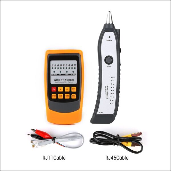 RZ Wire Tracker Network Cable Tester Power Cable Detector Line Finder Telephone Wire Tracker Tracer Diagnose Tone Tools 2