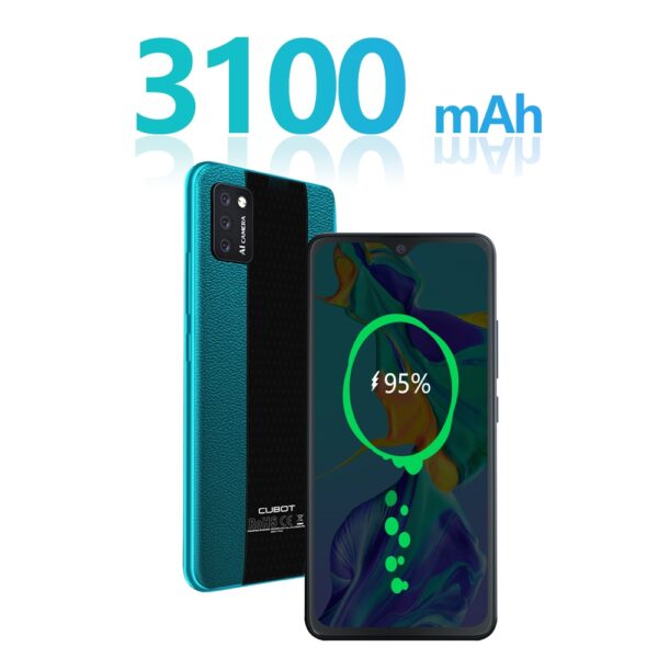 Cubot Note 7 Smartphone Triple Camera 13MP 4G LTE 5.5 Inch Screen 3100mAh Android 10 Dual SIM Card mobile phone Face Unlock 5