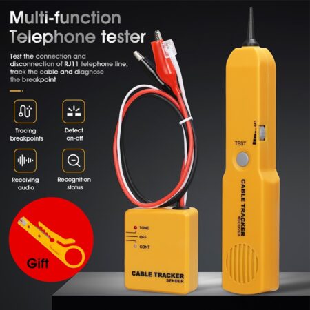 Tracker Diagnose Tone Finder Telephone Wire Cable Tester Toner Tracer inder Detector Networking Tools 1