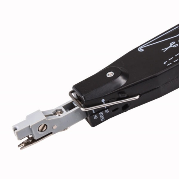 110 Wire Cutter Knife Telecom Pliers Krone LSA Punch Down Tool For Rj45 Keystone Jack Module Network Cable Telephone Patch Panel 2