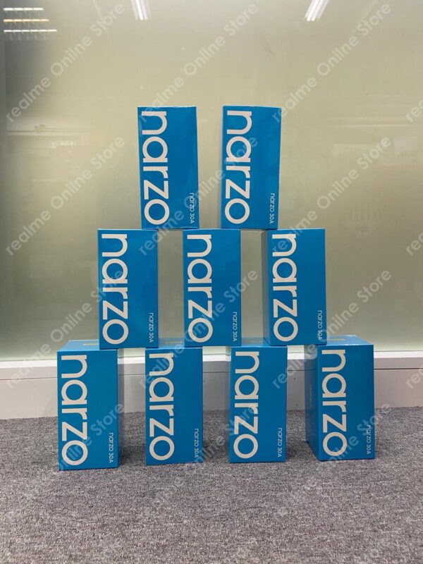 realme Narzo 30A Global Version Smartphone 4GB 64GB Helio G85 6.5 Inch Fullscreen 13MP AI Dual Camera 6000mAh 18W Quick Charge 6