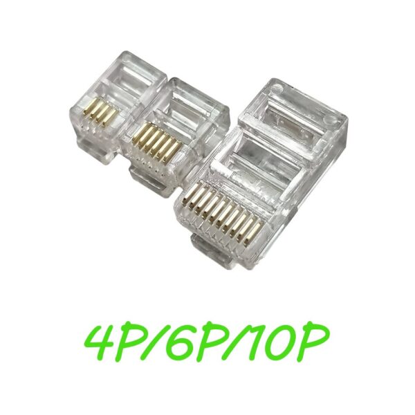 Network tool for 10P10C/6P6C/4P4C connector Crimping pliers RJ/48/RJ45/RJ11/RJ12 network cable clamp crimper 5
