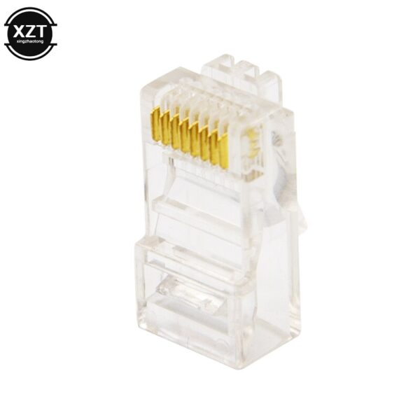 50/100 Pieces 8P8C RJ45 Modular Plug for Network CAT5 LAN Professional and High Quality 3