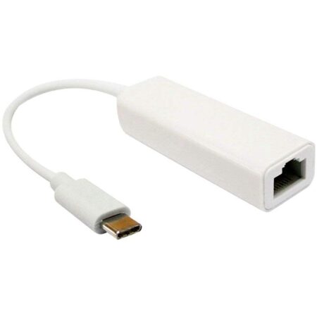 USB-C to Ethernet NIC Type-C to RJ45 LAN Network Dongle Connector, Thunderbolt 3 to Network Adapter for 1