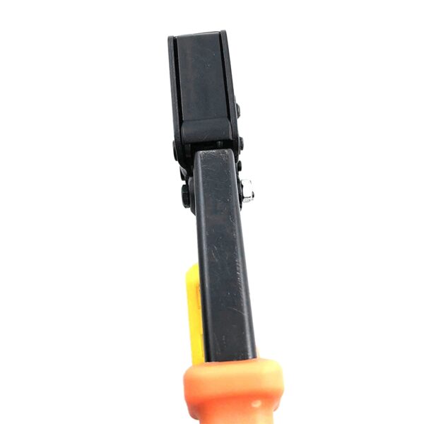Crimping Tool Cable Crystal Rj45 Network Through Hole Head Perforation Dual Purpose Tool Steel Orange Black 6