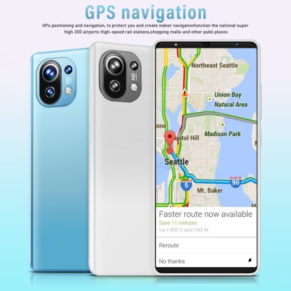 Cheapest Smart Phone M11 6.1 Inch HD Full Screen Smartphone Android 5000mAh Unlocked Dual Sim Mobile Phone Fast Shipping Gift 4