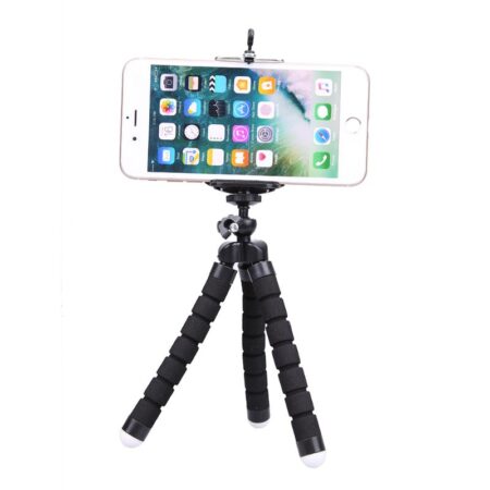 Mini Portable Holder Smart Phone Octopus DeskTripod for Mobile Phone Camera Plastic Dense Sponge Bracket Selfie Stand for iPhone 1