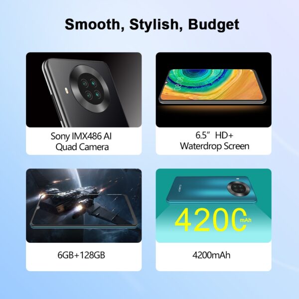 Cubot Note 20 Pro Quad Camera Smartphone NFC 6GB/8GB+128GB 6.5” 4200mAh Android 10 Dual SIM Telephone 4G LTE celular Note20 Pro 2