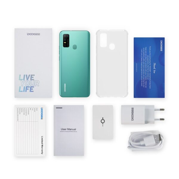 Doogee N30 Android 10 Mobile Phone 6.55 5