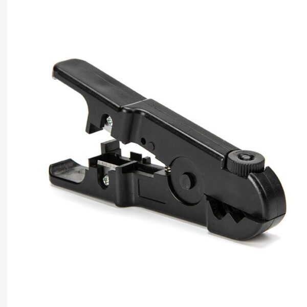 RJ45 RJ11 Cat6 Cat5 Punch Down Network LAN UTP Cable Wire Stripper Cutter Plier Black/Gray 4
