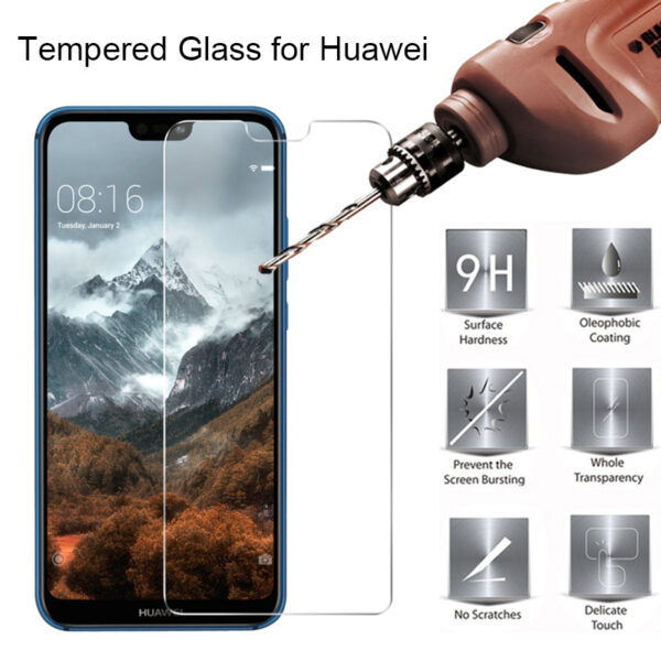 Protective Glass for Huawei P30 P20 Pro Screen Protector on Huawei P Smart 2019 Tempered Glass for Huawei P30 Lite P20Lite P 20 2