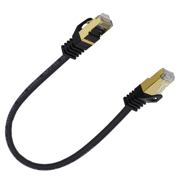 0.3M 0.5M 1M Cat7 Ethernet RJ45 Lan Cable STP Network Cable Patch Cord Cable for PC Router Laptop 1