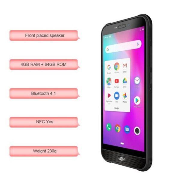 AGM A10 IP68 Smartphone Waterproof  Shockproof Dustproof 4G LTE Cell phones 3GB/4GB RAM 32GB/64GB/128GB ROM Mobile phone 2