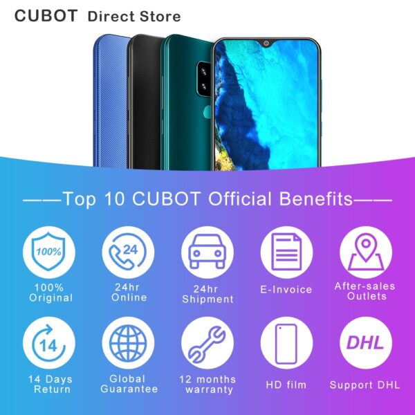 Cubot X20 Pro 6GB+128GB AI Mode Triple Camera 6.3 5