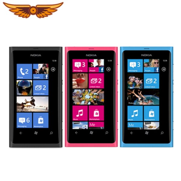 Unlocked  Nokia Lumia 800 Windows 7.5 cell Phones 16GB ROM 3G GPS WIFI 3.7 inch 8MP Camera smart phone in stock Free shipping 1