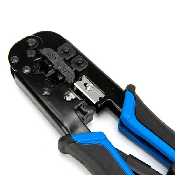 Ethernet Crimping Tool Rj45 Rj11 Vce Professional Network Crimping Tool, With Rj45 8P8C Cat6 Connector Plug. 3