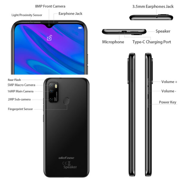 Ulefone Note 9P Android 10.0 Smartphone 6.52 4