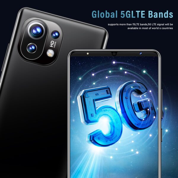 Cheapest Smart Phone M11 6.1 Inch HD Full Screen Smartphone Android 5000mAh Unlocked Dual Sim Mobile Phone Fast Shipping Gift 5