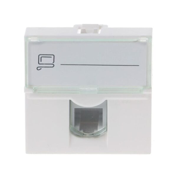 CAT6 Network Module Information Socket RJ45 8P8C Connector Adapter Keystone Jack Standard Wall Plate 4