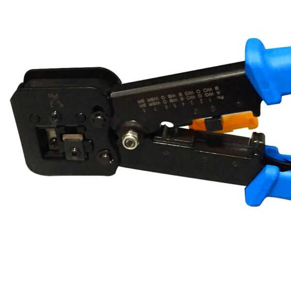 EZ RJ45 Crimper Hand Network Tools Pliers RJ12 cat5 cat6 8p8c Cable Stripper Pressing Clamp Tongs Clip Multi Function 4