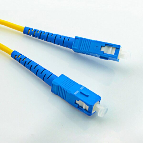 OUTEST SC to SC Fiber Patch Cord Jumper Cable SM Simplex Single Mode Optic for Network 3m 5