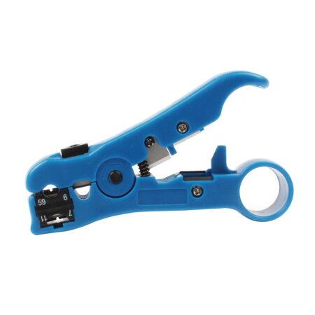 Universal Network Cable Stripper Cutter Stripping Pliers Tool Flat or Round UTP Cat5 Cat6 Wire Coax Coaxial Stripping Tool 1