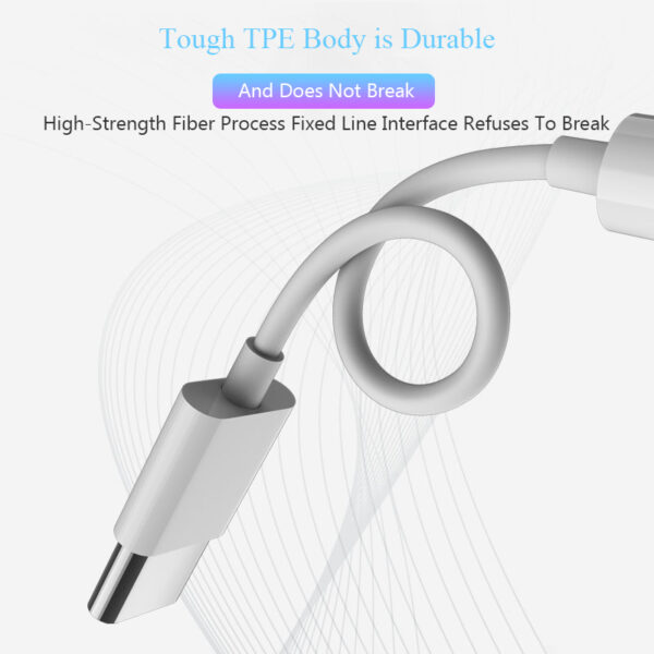Type C To 3.5mm Earphone Adapter Cable For Huawei P20 Mate 20 XiaoMi Smart Phone Accessory USBC AUX Audio Female Jack Converters 5