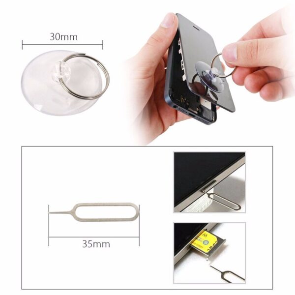 New 11 in 1 Opening Tools Disassemble Kit for iPhone 4 4s 5 5s 6 6s Smart Mobile Phone Repair Tools Kit Screwdriver Set 4