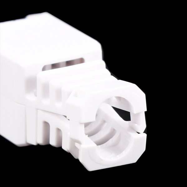 No Crimp Connectors CCTV Ethernet Cable Tool-less Crystal Head Plug CAT6 RJ45 Connector 3