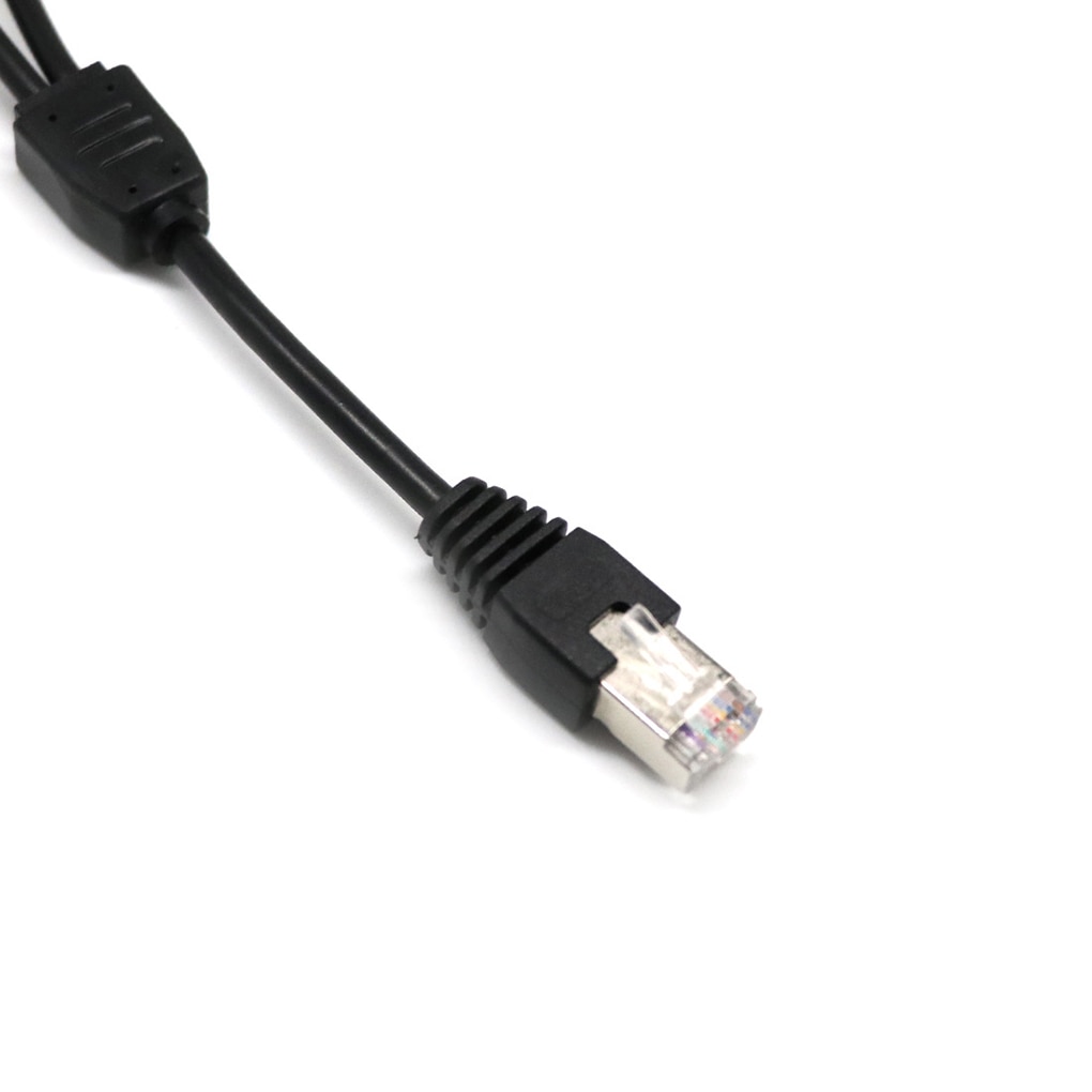 RJ45 Male to Female Socket Port Ethernet Cable LAN Ethernet Network ...