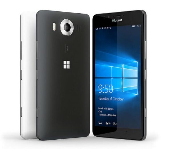 Original Unlocked Lumia 950 Nokia Microsoft  3GB RAM 32GB ROM  Windows 10 Mobile Phone 4G LTE GSM 5.2''  WIFI GPS Hexa Core 2