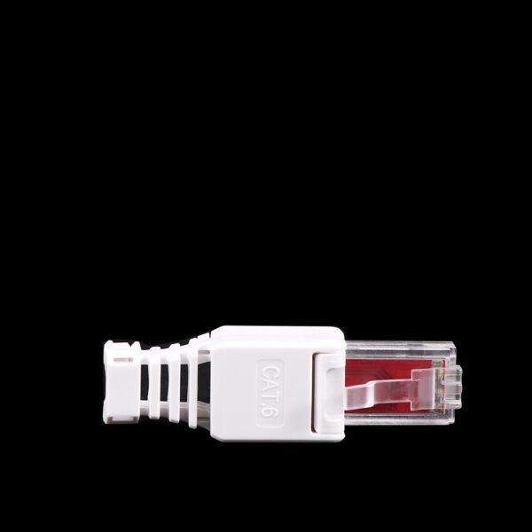 No Crimp Connectors CCTV Ethernet Cable Tool-less Crystal Head Plug CAT6 RJ45 Connector 4