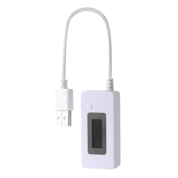 New Promotion Digital LCD USB Charger Capacity Current Voltage Tester Meter For Cell Phone Power Bank 6