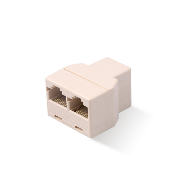 High speed RJ45 Female To Female Network Ethernet LAN Splitter Connector Transfer Head RJ45 CAT 5 5E 6 6a Extender Network Cable 5