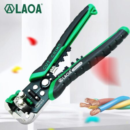 LAOA Automatic Wire Stripper Tools Wire Cutter Pliers Electrical Cable stripping Tools For Electrician Crimpping Made in Taiwan 1
