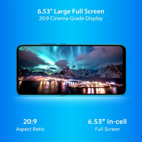 In-Stock UMIDIGI A7S Smart Phone 6.53" Screen 32GB 4150mAh Triple Camera Global Version Cellphone Infrared Temperature Sensor 6