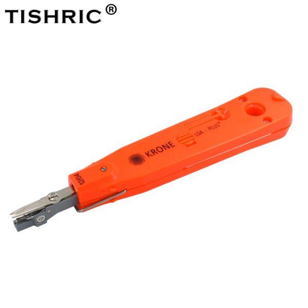 Red Original Krone Lsa-plus Telecom Phone Wire Cable RJ11 RJ45 Punch Down Network Tool Kit Professional 1