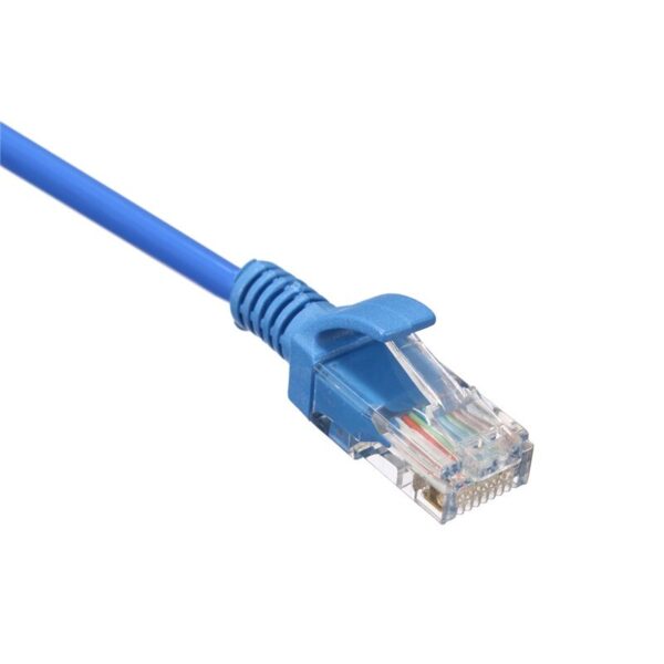 2M UTP Ethernet Cable Male to Male Internet Cat 5 RJ45 Network LAN Cable Patch Connector Cord Tools For PC Computer Laptop Blue 6