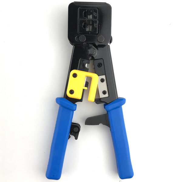 RJ45 Crimp Tool Kit Pass Thru Cat5 Cat5E Cat6 RJ45 Crimping Tool 6