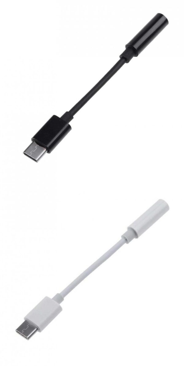 USB-C Cable Adapter Type C To 3.5mm Adaptor Jack Headphone Cable Audio Aux Cable Adapter For Xiaomi Huawei smart phone 1