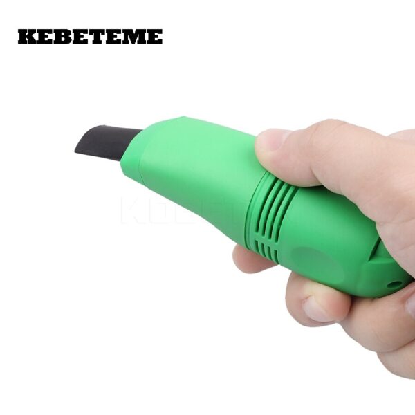 KEBETEME 1pc USB Mini Vacuum Keyboard Cleaner Dust Machine For Computer Laptop PC wholesale 1