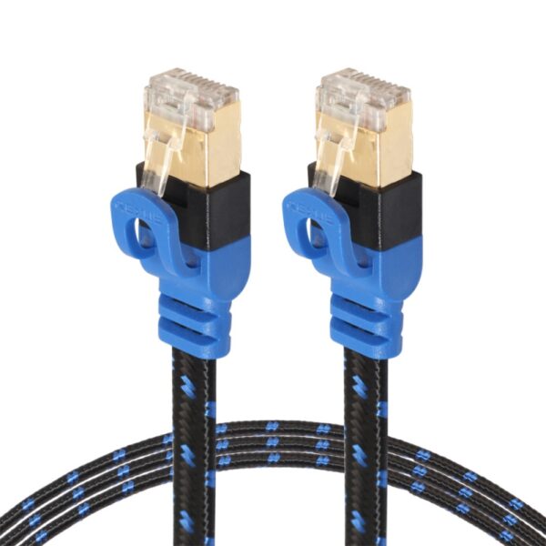 Durable 50cm1M 2M 3M 5M 10M 15M 20M CAT7 Ethernet Internet Network Patch LAN Flat Cable Cord For Computer ADSL Router 1