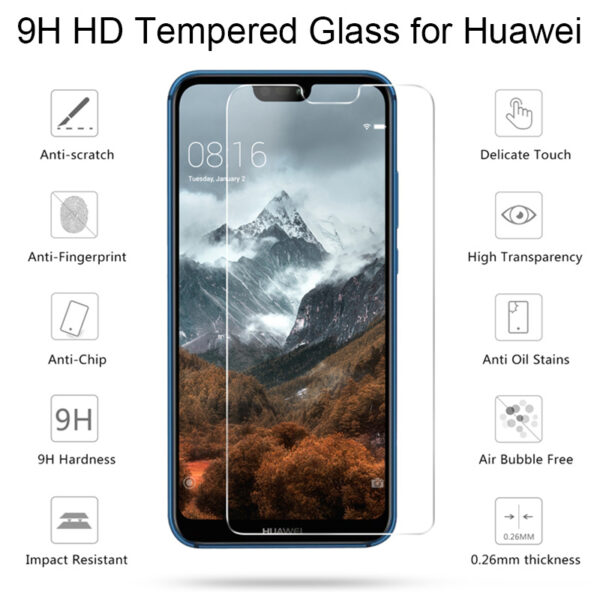 Protective Glass for Huawei P30 P20 Pro Screen Protector on Huawei P Smart 2019 Tempered Glass for Huawei P30 Lite P20Lite P 20 3