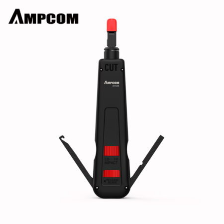 Punch Down Tool, AMPCOM 110 Type Multi-function Network Cable Tool with Two Blades Telephone Impact Terminal Insertion Tools 7