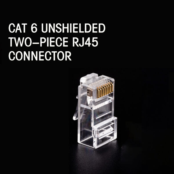 2021 NEW 50pcs/100pcs CAT5E CAT6 Plug RJ45 Connector Network Cable Modular 8P8C Connector End Pass Through Z HOTSALE RJ45 5