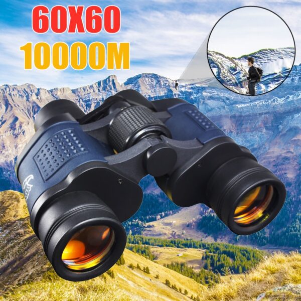 Telescope 60X60 Powerful Binoculars Hd 10000M High Magnification For Outdoor Hunting Optical Scopes Lll Night Vision Fixed Zoom 1