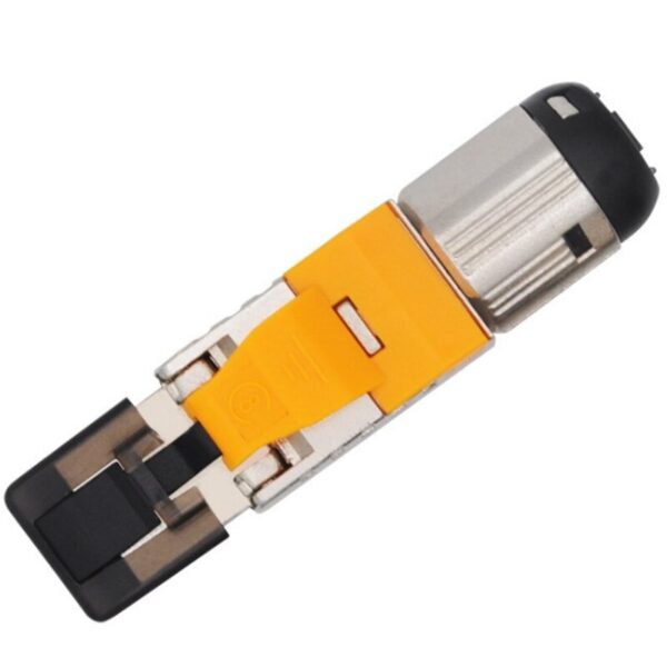 Tool-Free Shielded RJ45 Cat 8 Termination Plug Cat8 Plug / Cat8 Connector Modular for 22/23/24AWG Cable 40GB Network 2